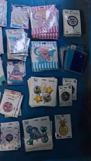 Lote de globos para fiestas