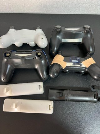 Lote Mandos PS4, Wii piezas