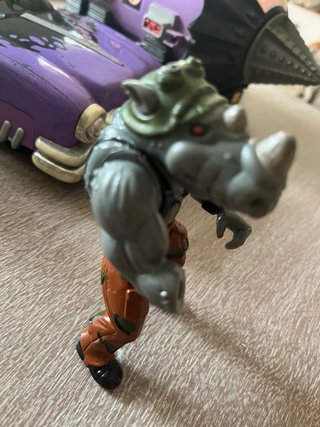 Rocksteady Tartarughe Ninja Action Figure
