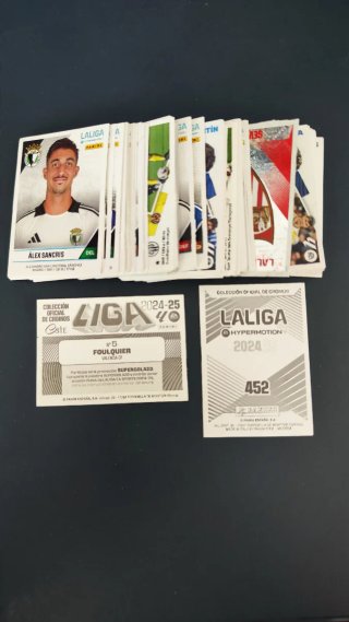 157 Cromos Liga y Liga Hypermotion 2024-25