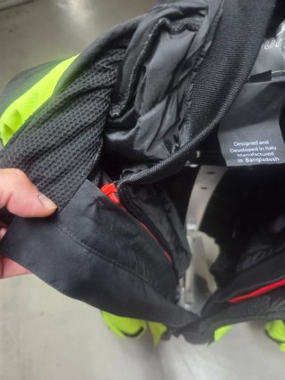 Chaqueta Alpinestars Moto Negra y Amarilla