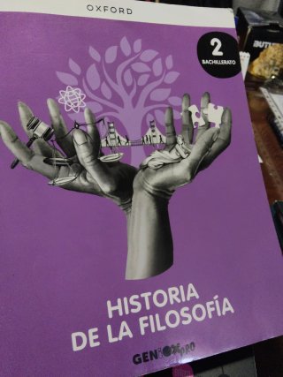 Libro Historia de la Filosofía 2° de Bachillerato
