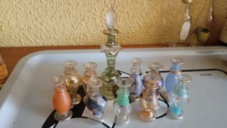Botellitas Perfume Egipto Vintage