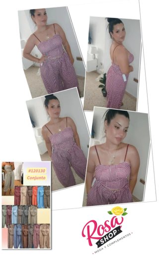 Conjunto Vichy Talla Única