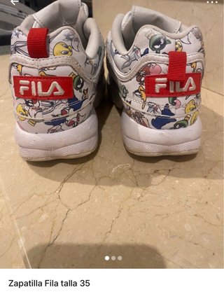 Zapatillas Fila Talla 35 Edición Limitada