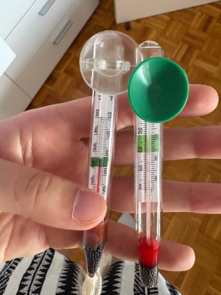 Termómetro para acuario