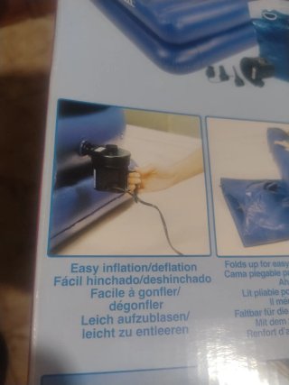 Colchón hinchable Restform
