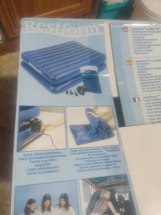 Colchón hinchable Restform