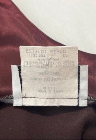 Vestido cóctel vintage morado años 90