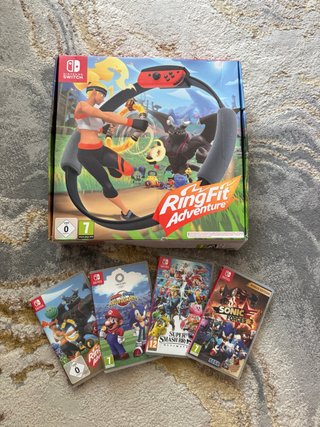 PACK DE 4 JUEGOS NINTENDO SWITCH