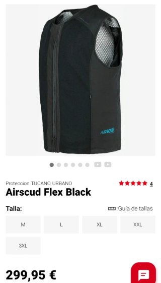 Chaleco Airbag Moto