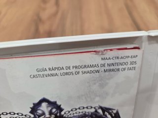 Castlevania Lords of Shadow Mirror of Fate 3DS