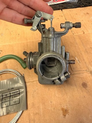 Carburador Dellorto SH1/18 Lambretta LI S3