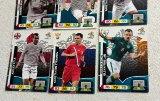 Lote 6 cromos EURO 2012 Panini UEFA