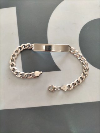 Pulsera de Plata para Hombre nueva.