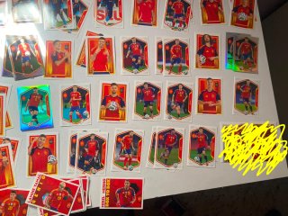Cartas de fútbol Carrefour