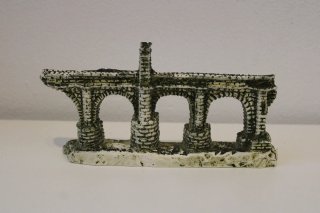 Decoración Acuario Columnas Romanas Piedra