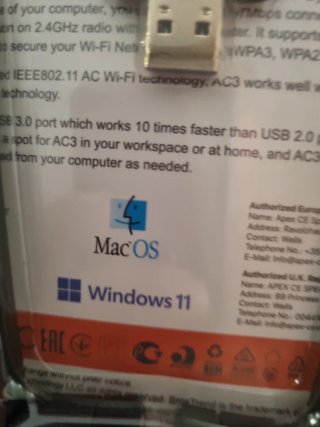 Adaptador WiFi 5 USB TRENDnet AC3