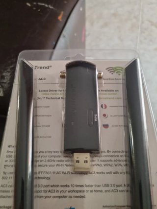 Adaptador WiFi 5 USB TRENDnet AC3
