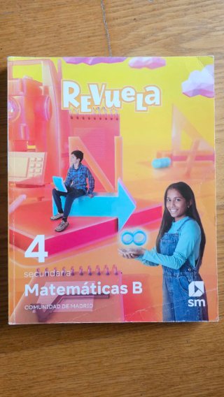 Matemáticas B, 4 Secundaria, Comunidad de Madrid