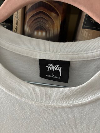 Camiseta Stussy Blanca