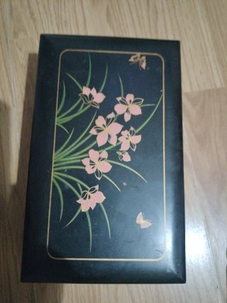 Joyero Musical Japonés Vintage Antiguo