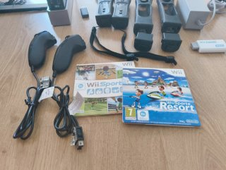Nintendo Wii Negra Completa