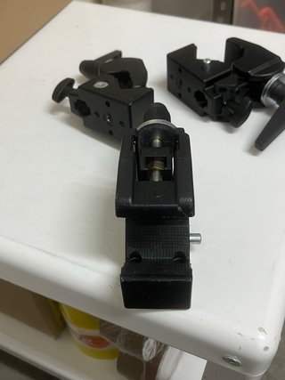 Lote Manfrotto: 3 pinzas + Magic Arm