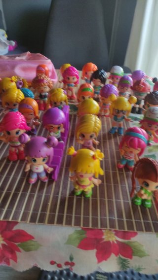 Lote 45 Muñecas Pinypon y Mascotas