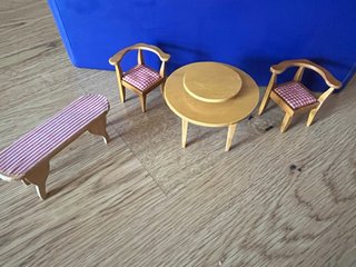 Muebles Casa Muñecas Antiguos