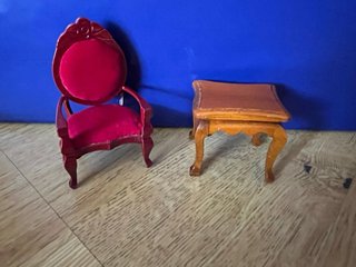 Muebles Casa Muñecas Antiguos