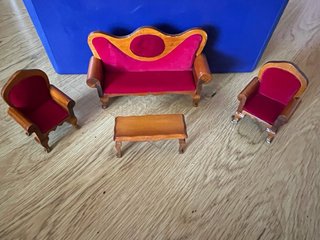 Muebles Casa Muñecas Antiguos