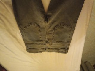 Jeans Mango Gris Talla 38 junior
