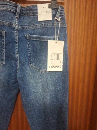 Pantalón vaquero KISS PINK azul