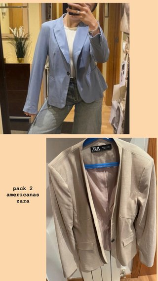 Pack 2 americanas Zara