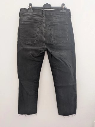 Pantalón H&M Skinny Negro Talla 32