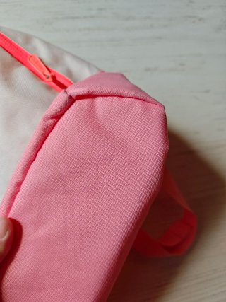 Mochila Adidas Beige y Rosa