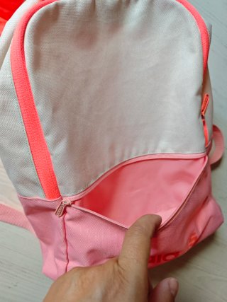 Mochila Adidas Beige y Rosa