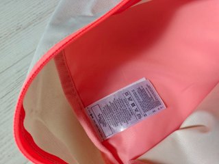 Mochila Adidas Beige y Rosa