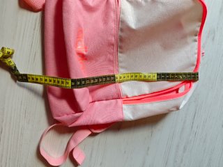 Mochila Adidas Beige y Rosa