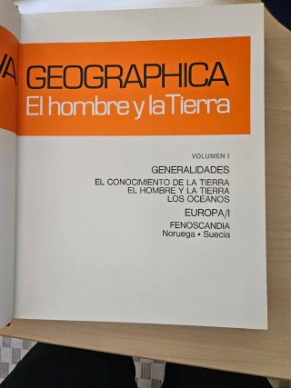 Nueva Geographica El Hombre y la Tierra