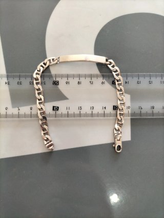 Pulsera Plata Hombre Nueva