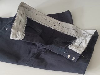 Falda Adolfo Domínguez Talla 40 Azul marino