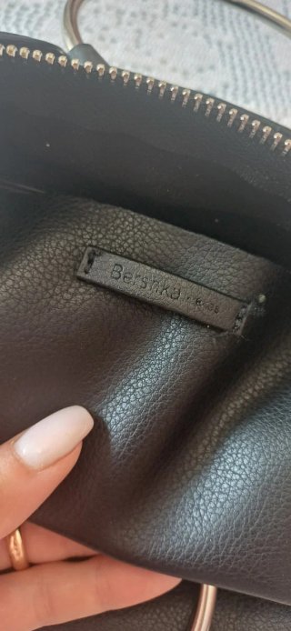 Borsetta donna con manici ad anello