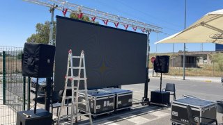 Alquiler Pantalla LED 4x2m + Sonido Profesional