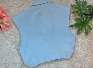 Chaleco Bershka Azul Talla xs-s
