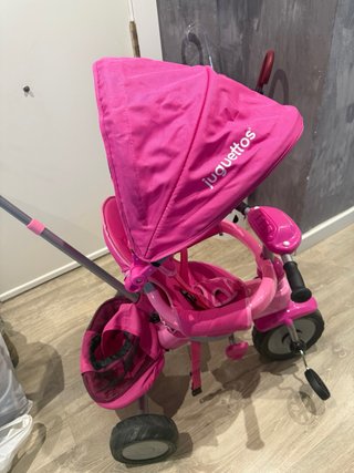 Triciclo evolutivo rosa Juguettos