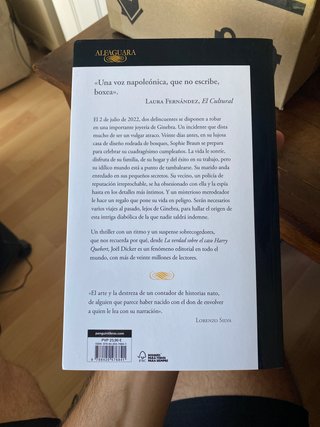 Un animal salvaje Joel Dicker Alfaguara