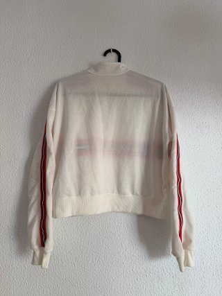 Jersey corto mujer rayas deportivas