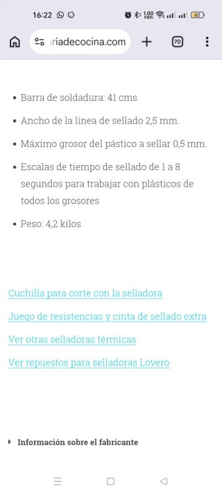 Soldador sellador de bolsas SK-410 mm
